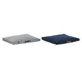 Cama Mascota DKD Home Decor Azul Marino Gris Claro 68 x 10 x 88 cm (2 Unidades) Precio: 49.50000011. SKU: B139XTH4S6