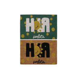 Felpudo Basicos DKD Home Decor Verde Marron 40 x 1.5 x 60 cm (2 Unidades) Precio: 14.9000005. SKU: B1J686G72P