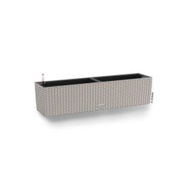 Jardinera - Balconera cottage 80 - Kit completo - Marrón arena - 12 L - LECHUZA Precio: 79.24048. SKU: B12QYXEGDR
