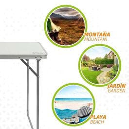 Conjunto de Mesa con 2 Sillas Aktive Plegable De acampada