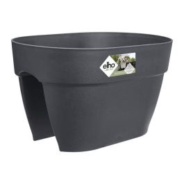 ELHO - Maceta - Vibia Campana Flower Bridge 40 - Antracita - Balcón exterior - L 26 x W 39 x H 22 cm ELHO - Maceta - Vibia Campana Flower Bridge 40 - Antracita - Balcón exterior - L 26 x W 39 x H 22 cm
