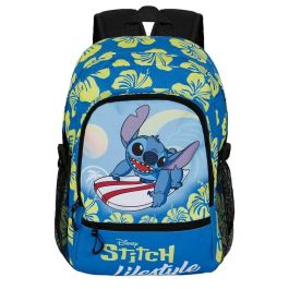 KARACTERMANIA Mochila Lifestyle Stitch Disney 44x31x18cm adaptable trolley con bolsillo acolchado para dispositivos