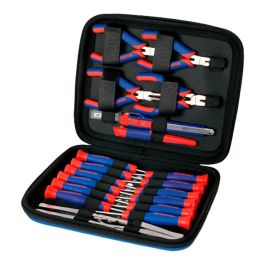 Workpro Juego de Herramientas de Precisión 27 Piezas con Alicates, Cortadores y Destornilladores, Incluye Estuche