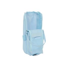 Estuche Escolar Glow Lab Cisnes Azul claro 6 x 21 x 6 cm