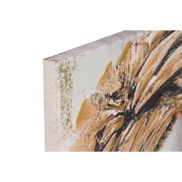 DKD Home Decor Cuadro Colonial Africana Dorado Marrón 120x90 cm Lienzo/MDF (2 Unidades)
