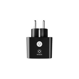 WOOX R6169 Enchufe Inteligente con Monitorizacion de Energia EU, Listo para Matter, Control por Voz y App sin Hub
