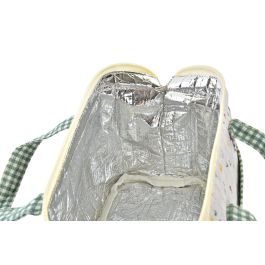 Bolsa Termica Shabby DKD Home Decor Amarillo Verde 11 x 16 x 34 cm (6 Unidades)