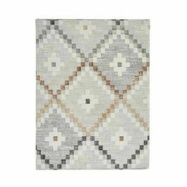 Mantel Loneta Antimanchas Rombos 140 x 180 cm Beige (6 Unidades)