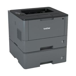 Brother HL-L5100DNT Impresora Láser A4 con Duplex y Conectividad de Red, 40 ppm, 1200x1200 DPI, 2 Bandejas de Papel