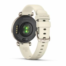 Garmin GAR0753759324711 Reloj Conectado Lily 2 - Caja Oro Crema, Correa Blanco Coco, 25,4 x 21,3 mm