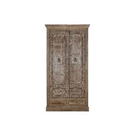 DKD Home Decor Armario de Teca Natural con 2 Puertas, 2 Cajones y 3 Estanterías, 51 x 216 x 122 cm Precio: 1369.95000043. SKU: B15E25L7VG