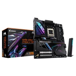 Gigabyte GA-X870E A XTREME AI TOP (AM5) Placa base para AMD Ryzen, DDR5, Wi-Fi 7, LAN 10 GbE, ATX Extendida Precio: 862.49999957. SKU: B1EV3S2WJJ