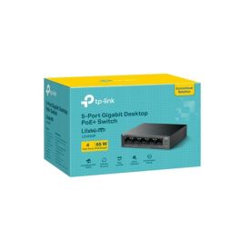 TP-Link LS105GP Switch Gigabit de sobremesa 5 Puertos RJ45 10/100/1000 con 4 Puertos PoE+