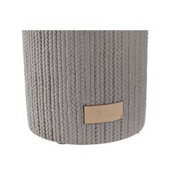 DKD Home Decor Vaso Gris de Cemento 8 x 10 x 8 cm