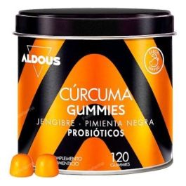 Aldous Bio Cúrcuma con Jengibre y Pimienta Negra + Probióticos 2500 mg Precio: 21.89. SKU: B19WR65V99