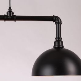 SKD-P80016 Lámpara Colgante de Metal Arlington, Diseño Elegante Industrial, para Comedor Dormitorio Cocina. Compatible E27 LED.