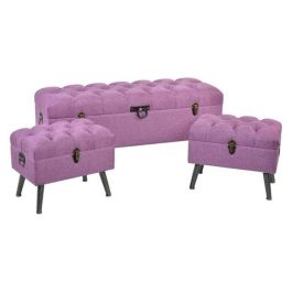 Banqueta DKD Home Decor 8424001565399 Multicolor Fucsia Metal Madera MDF 120 x 42 x 53 cm Precio: 221.49999971. SKU: B1B36YFD69