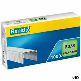 Grapas Rapid 23/8 1000 Piezas 23/8 (10 Unidades) Grapas Rapid 23/8 1000 Piezas 23/8 (10 Unidades)