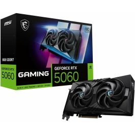 MSI GeForce RTX 5060 8G GAMING OC NVIDIA 8 GB GDDR7, 912-V537-005, PCI Express x16 5.0, 2 Ventiladores, Overclocked MSI GeForce RTX 5060 8G GAMING OC NVIDIA 8 GB GDDR7, 912-V537-005, PCI Express x16 5.0, 2 Ventiladores, Overclocked