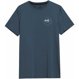 Camiseta de Manga Corta Hombre 4F Fnk M210 Azul oscuro