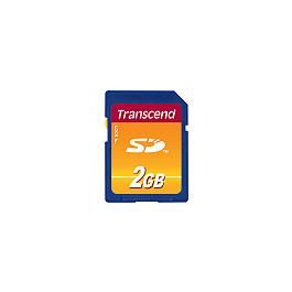 Transcend 2GB Secure Digital Cardno adapters