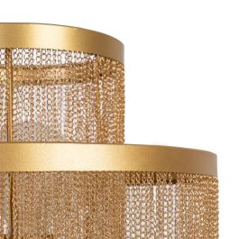 Lámpara Suelo Oro Metal 39,50 X 39,50 X 151,50 cm