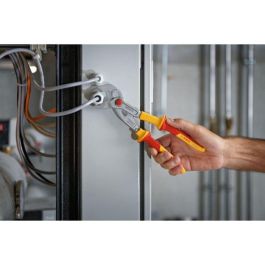 Bosch Alicates multiagarre VDE 250 mm Certificados hasta 1000 V Aislamiento TPU Ergonómicos