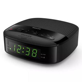 Philips Tar3205/12 - Radio Despertador Digital con Pantalla LED, 2 Alarmas, Sintonizador FM (87.5-108 MHz), Función Snooze, Temporizador, 200 mW, Mono, 13.1x13.1x5.4 cm Precio: 25.5899996. SKU: S6501777