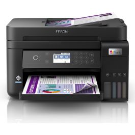 Epson ET-3850 Impresora Multifunción EcoTank 3 en 1, A4, Wi-Fi, ADF, Duplex, Inyección de Tinta, Color, 4800 x 1200 DPI