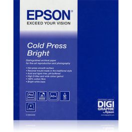 Papel de acuarela Epson GF Papel Artístico Cold Press Bright Precio: 257.49999957. SKU: B12VPKE8KA