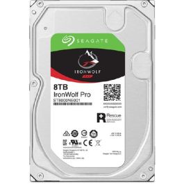Seagate ST8000NT001 Disco Duro Interno IronWolf Pro 8TB SATA 6 Gbits/s 7200 RPM