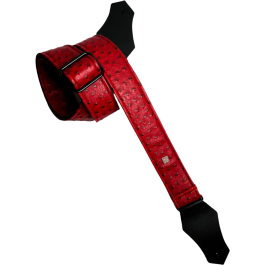 GETM Correa Guitarra/Bajo Ostrich Burgundy Polipiel Nailon Piel Precio: 91.95000056. SKU: B1KLEZPAGG