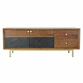 Mueble Tv Moderno DKD Home Decor Marron Negro 42 x 49 x 130 cm Precio: 328.39037. SKU: S3023106