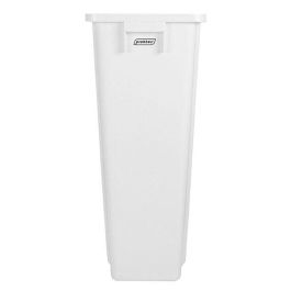 PROBBAX - PB-1090-WHT - Cubo de reciclaje sin tapa - 32 x 46 x 76,2 cm - 80 L - Blanco