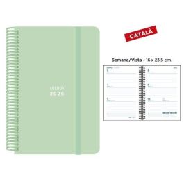 Agenda Anual (2026) Senfort Catalan Pastel Espiral Tapa Pp Con Goma 160X235 S/V Verd Precio: 11.68999997. SKU: B1BZCNK2YA