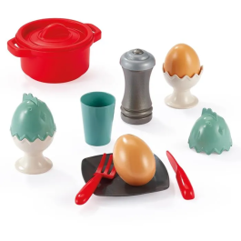 Ecoiffier ECO3280250126980 Juego de Cocina de Juguete - 70 Piezas para Niños a Partir de 18 Meses