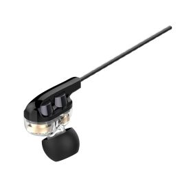 Coolbox Auriculares CoolTwin Dual Driver Bluetooth, Intraauriculares con Almohadillas, Cable Mallado Anti-enredos, para Running y Gimnasio
