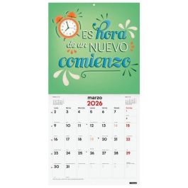 Calendario (2026) Finocam Pared Imagenes Mensual Para Escribir 300X300 Frases Inspiradoras Precio: 8.98999992. SKU: B14N6MST5G
