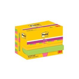 Bloc De Notas Adhesivas Quita Y Pon Post-It Super Sticky 47,6x47,6 mm Con 90 Hojas Pack De 12 Bloc Colores Precio: 13.6900005. SKU: B1G67B4G5S