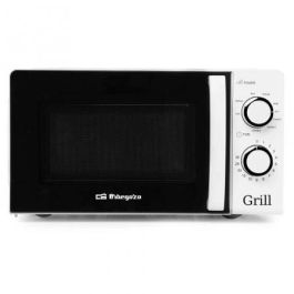 Orbegozo MIG 2130 Microondas con Grill 20L 700W Microondas 900W Grill Blanco, 5 Niveles, Programa Descongelación Orbegozo MIG 2130 Microondas con Grill 20L 700W Microondas 900W Grill Blanco, 5 Niveles, Programa Descongelación
