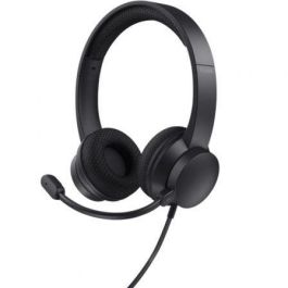 Auriculares Trust HS-260/ con Micrófono/ USB/ Negros Auriculares Trust HS-260/ con Micrófono/ USB/ Negros