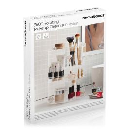 Inde Organizador de Maquillaje Giratorio Rolkup Innova, 23 cm Ancho x 4 cm Alto x 23 cm Largo (7 Unidades)