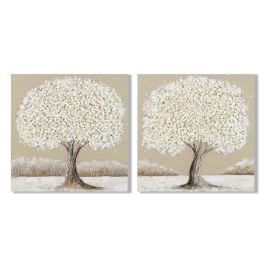 Cuadro Tradicional DKD Home Decor Blanco Beige 3 x 102 x 102 cm (2 Unidades) Precio: 93.49999967. SKU: B152M95NTY