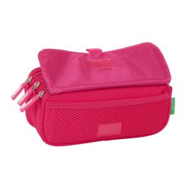 Bolso Escolar Portatodo Safta Triple Big Benetton Cherry 100x215x80 mm Bolso Escolar Portatodo Safta Triple Big Benetton Cherry 100x215x80 mm