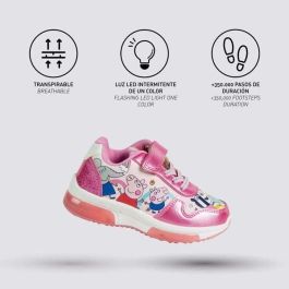 Deportiva suela pvc con luces peppa pig t025