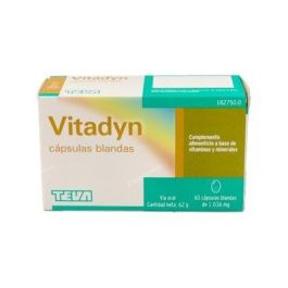 VITADYN Vitadyn 60 Cápsulas Precio: 18.5000002. SKU: B14QZXG73A