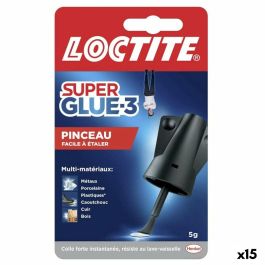 Adhesivo Instantáneo Loctite Super Glue-3 5 g (15 Unidades) Adhesivo Instantáneo Loctite Super Glue-3 5 g (15 Unidades)