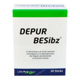 LIFELONG CARE Depurbesibz 30Sticks | Complemento alimenticio depurativo con alcachofa y cardo mariano Precio: 33.6900003. SKU: B1DW9KRMNS