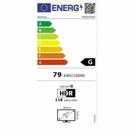Samsung TQ55Q7FAAU Smart TV QLED 55" (139,7 cm) 4K Ultra HD, Wifi, Procesador Q4 AI, 100% Volumen de Color Quantum Dot