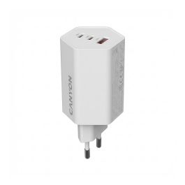 Canyon HEXAGON 65 Cargador GaN 65W 2x PD + 1x QC Carga Rápida USB-C Blanco para UE Precio: 54.79000032. SKU: B1FA3ZDVWN